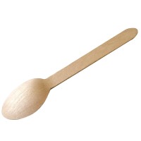 Bamboo fiber Heavy Duty Biodegradable Spoons Frozen Yogurt Ice Cream Spoons