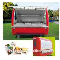 china mobile food cart fast food carts,street food vending cart