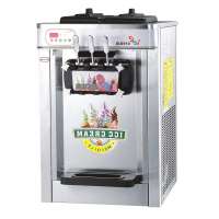 China Wholesale Prices Cheap 22L Soft Serve Ice Cream Machine For 2+1 Flavors