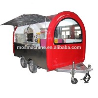 Electric street food kiosk / hot dog cart/ dining car for sale