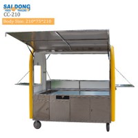 Promotional Mobile Kitchen Cart Street Food Kiosk Cart Price