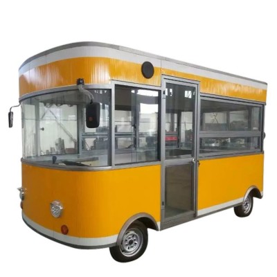 Factory  Hot Dog Vending Cart  Mobile Food Cart Electric Fast Food Truck