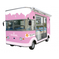 Cheap price good quality mobile pizza food cart for snack machine